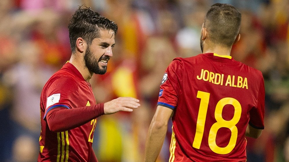 Alba: I don't like seeing Isco playing so well. Goal