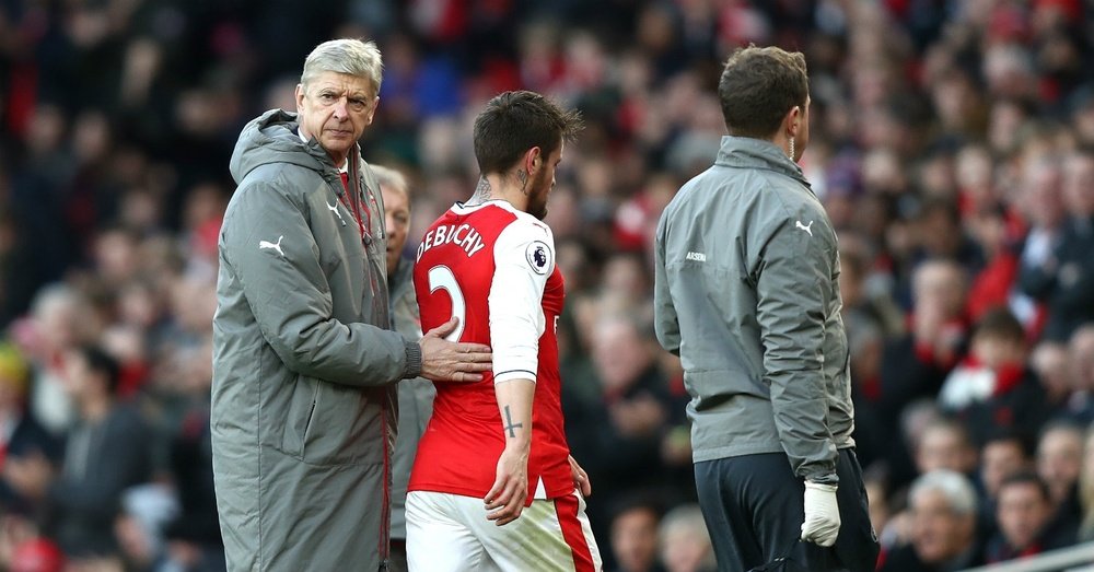 Debuchy suffered a potentially serious hamstring injury. Goal