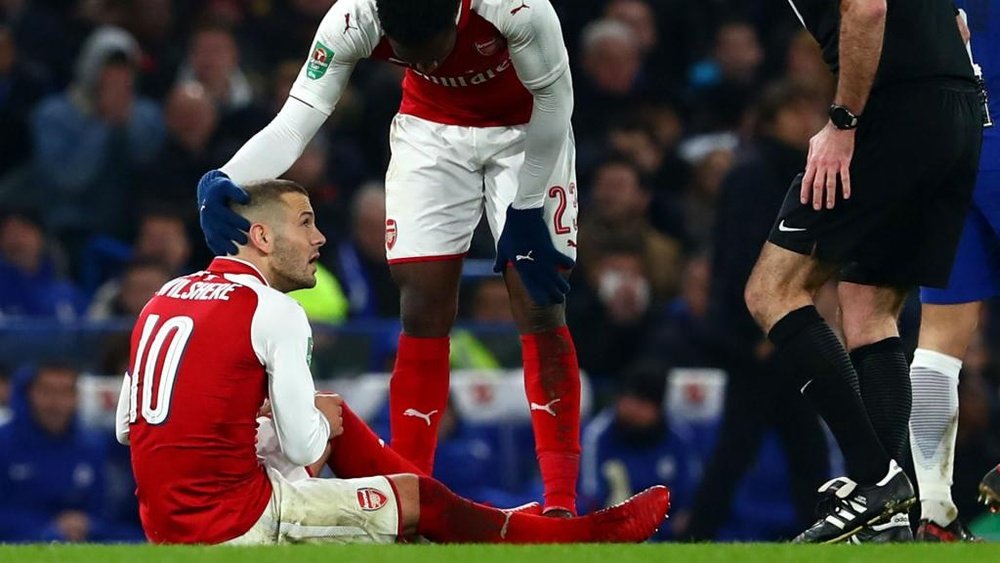 Wenger confirms ankle sprain for Arsenal midfielder Wilshere