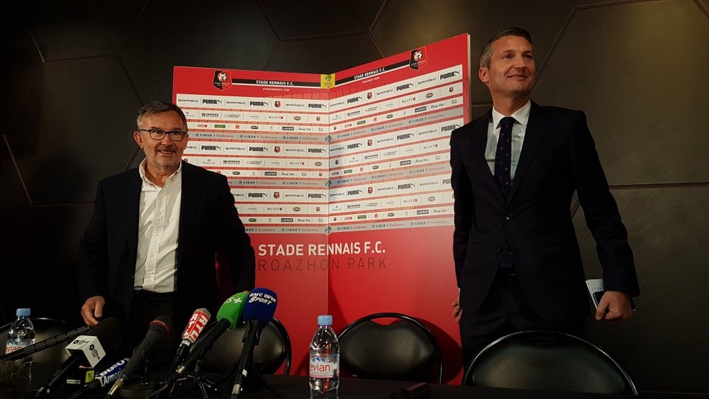 La nouvelle direction du Stade Rennais a tenu sa première conférence de presse. Goal