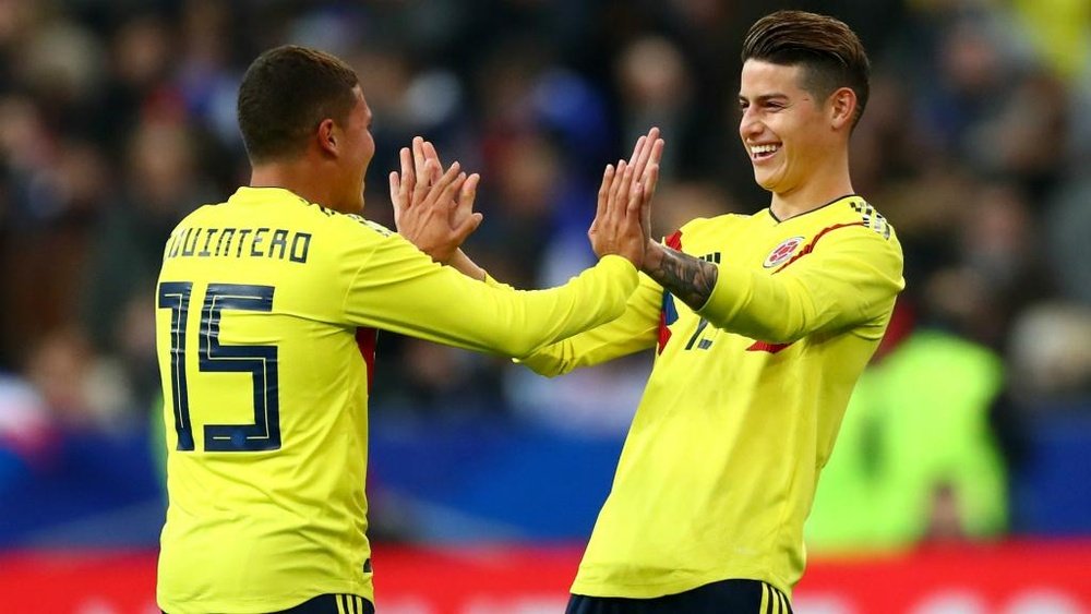 James: Colombia can't get carried away with France win