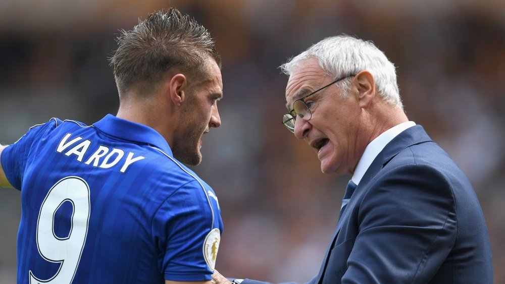 Jamie Vardy nega rumores que o vinculam com a demissão de Ranieri. Goal