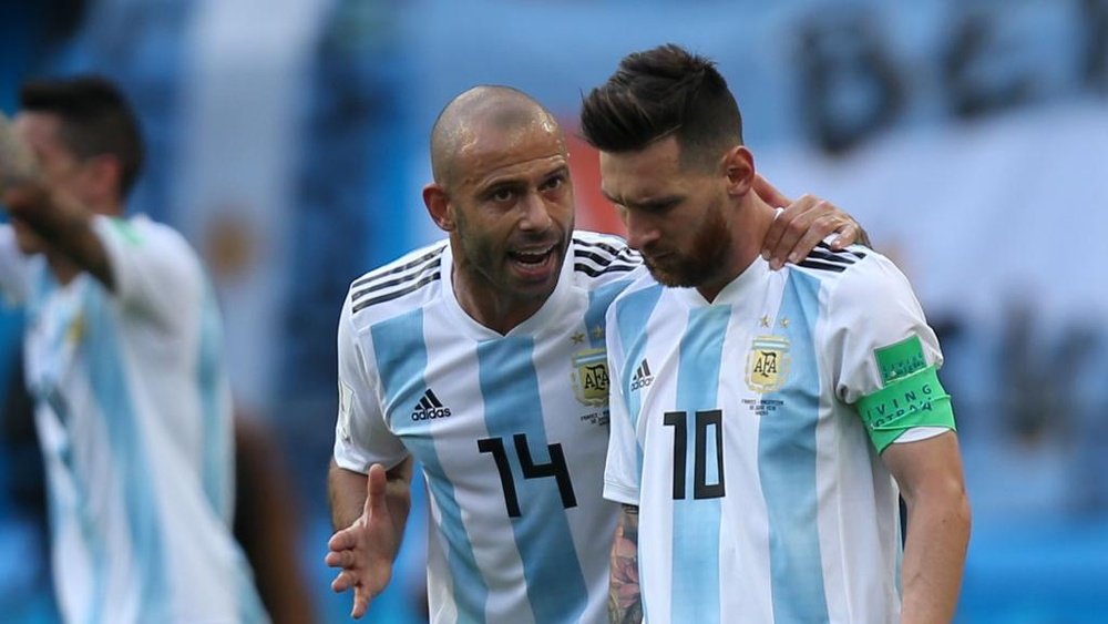 Os jogadores argentinos já estão a caminho de casa. Goal