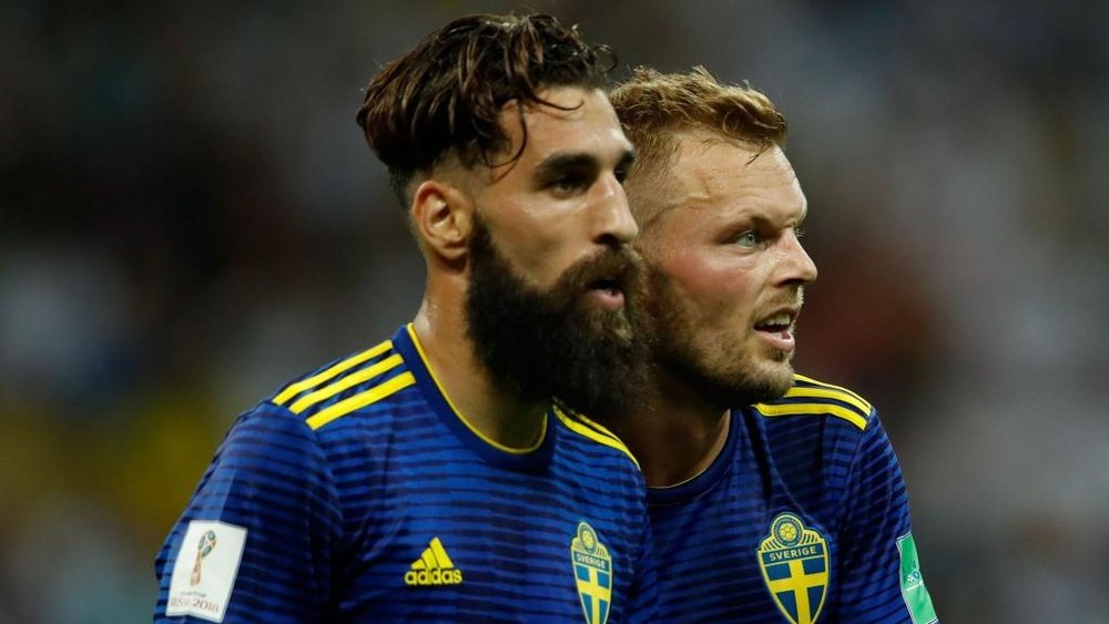 La sélection suédoise se mobilisent contre le racisme. Goal
