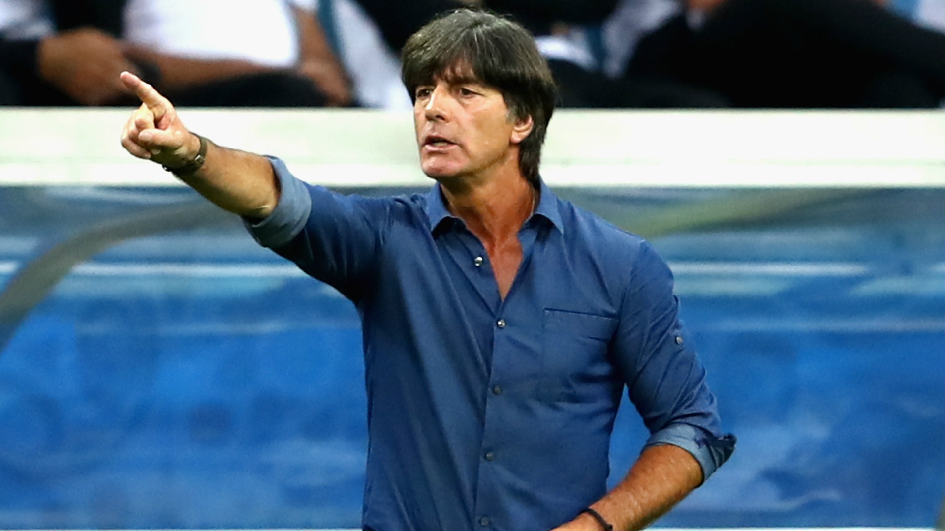 Joachim Low is hoping to see an improved performance from his side against Chile. GOAL
