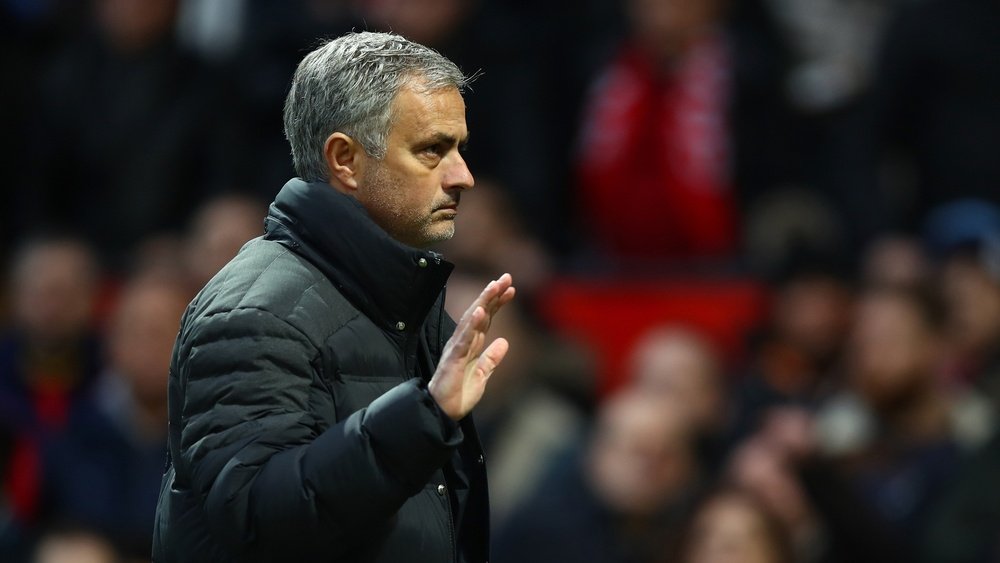 Jose Mourinho, technicien du Manchester United. Goal