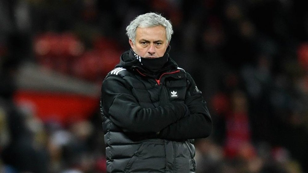 Mourinho accuses Manchester United of being scared to play