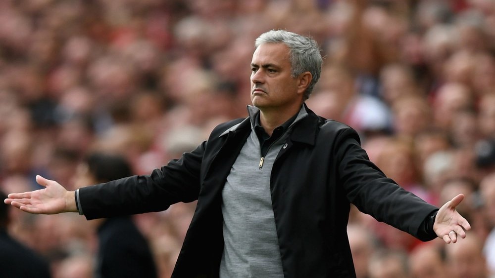 Mourinho blamed his dour tactics on a lack of options. GOAL