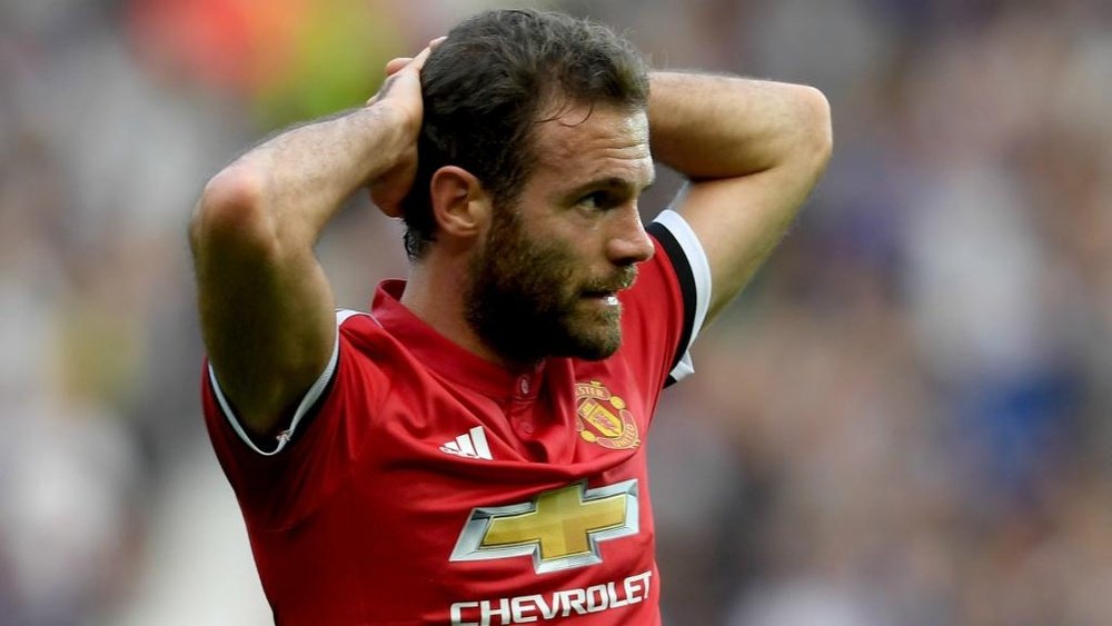 Mata was left disappointed by the loss to West Brom. GOAL