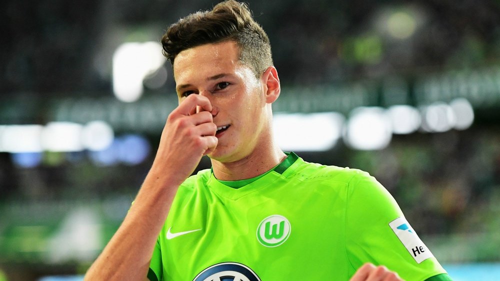 Julian Draxler sous le maillot de Wolfsburg en Bundesliga. Goal