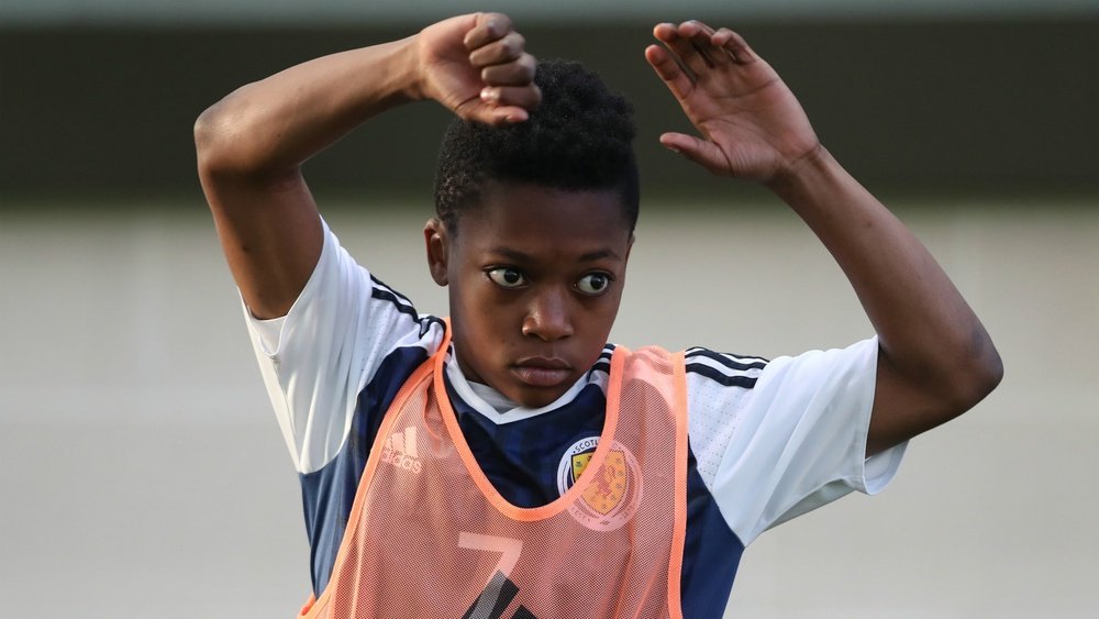Karamoko Dembele has also played for Scotland at youth level. Goal