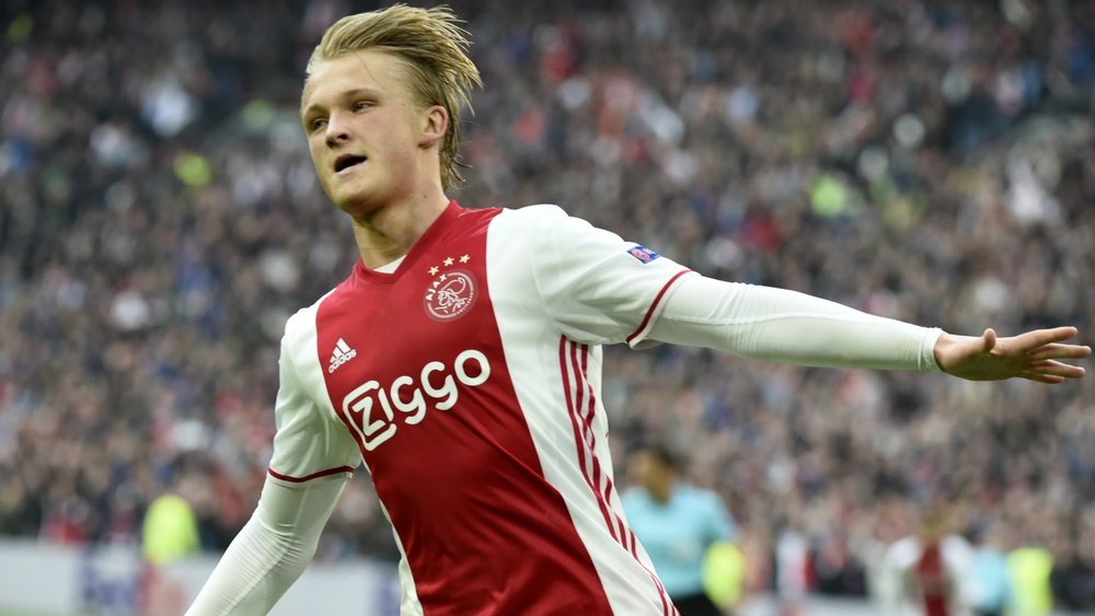 L'attaquant de l'Ajax, Kasper Dolberg. Goal