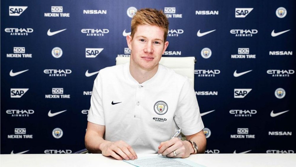 De Bruyne says he never wanted to leave City. GOAL