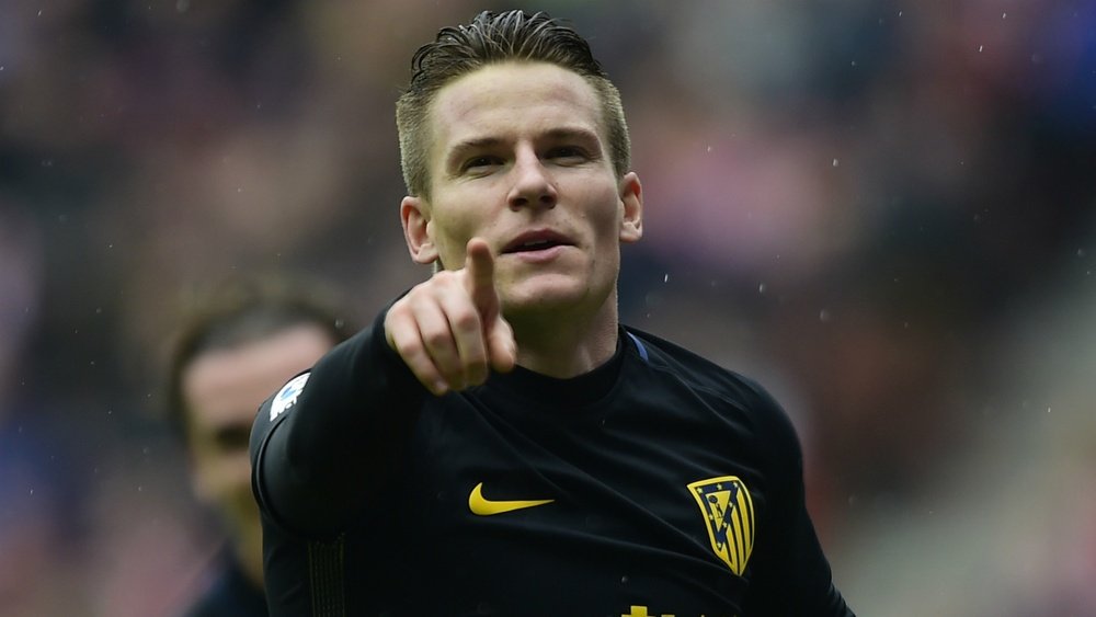 Atletico's Gameiro almost made history on Saturday