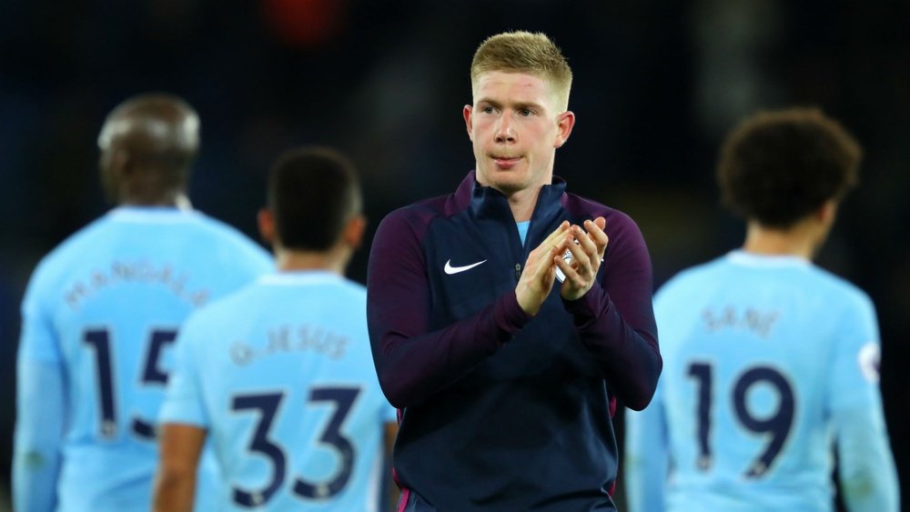 De Bruyne feels his sensational form this this season is due to City's style of football. GOAL