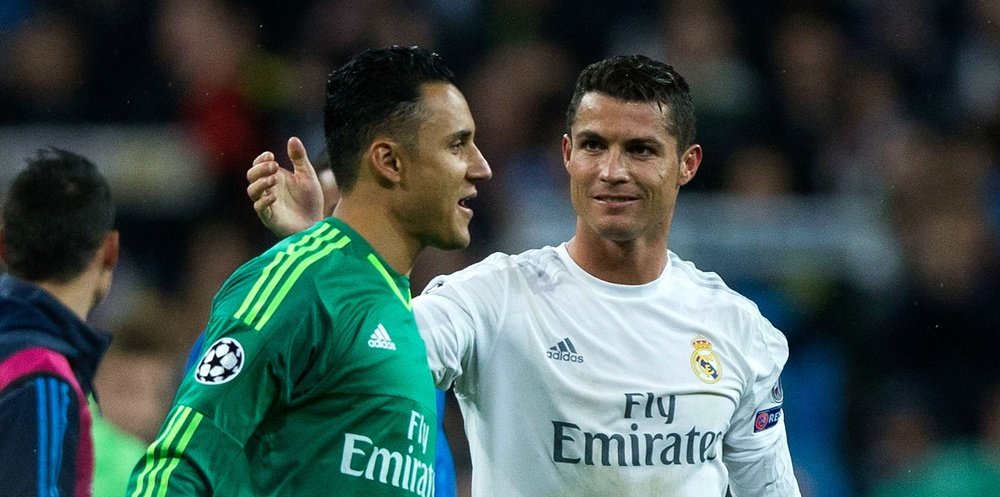 Keylor Navas et Cristiano Ronaldo sont des bons partenaires au Real. Goal