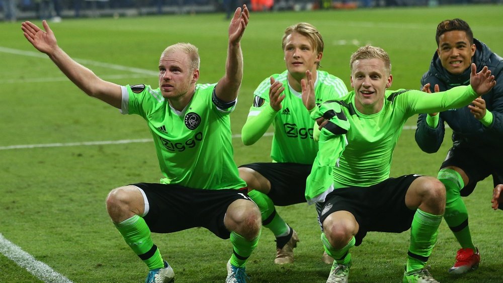 Klaassen, Dolberg, Kluivert