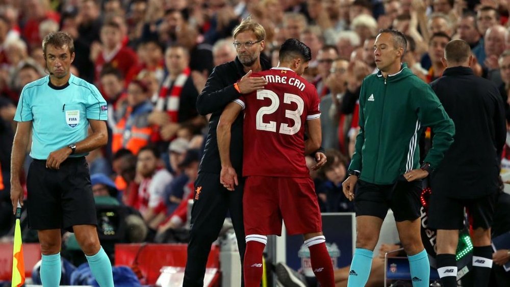 Klopp appears resigned to losing Emre Can on a free transfer. GOAL