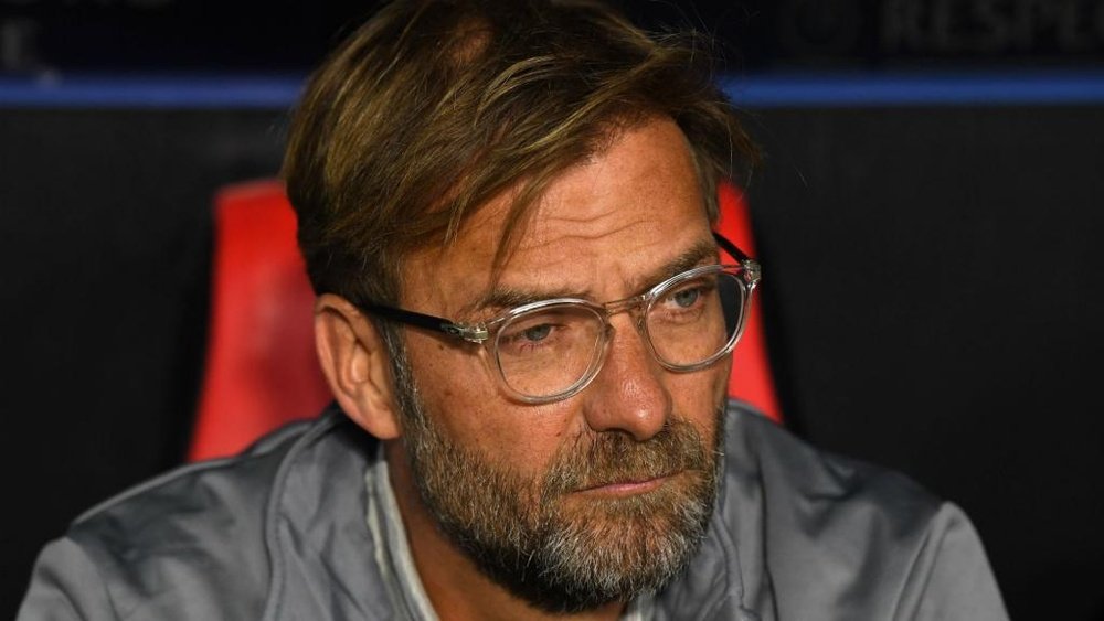 Klopp was involved in a heated debate with a reporter following the Merseyside derby. GOAL