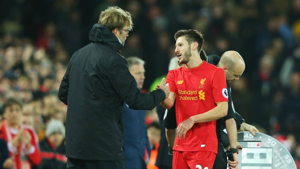 Lallana is back fit but Klopp says that he won't rush the player. GOAL