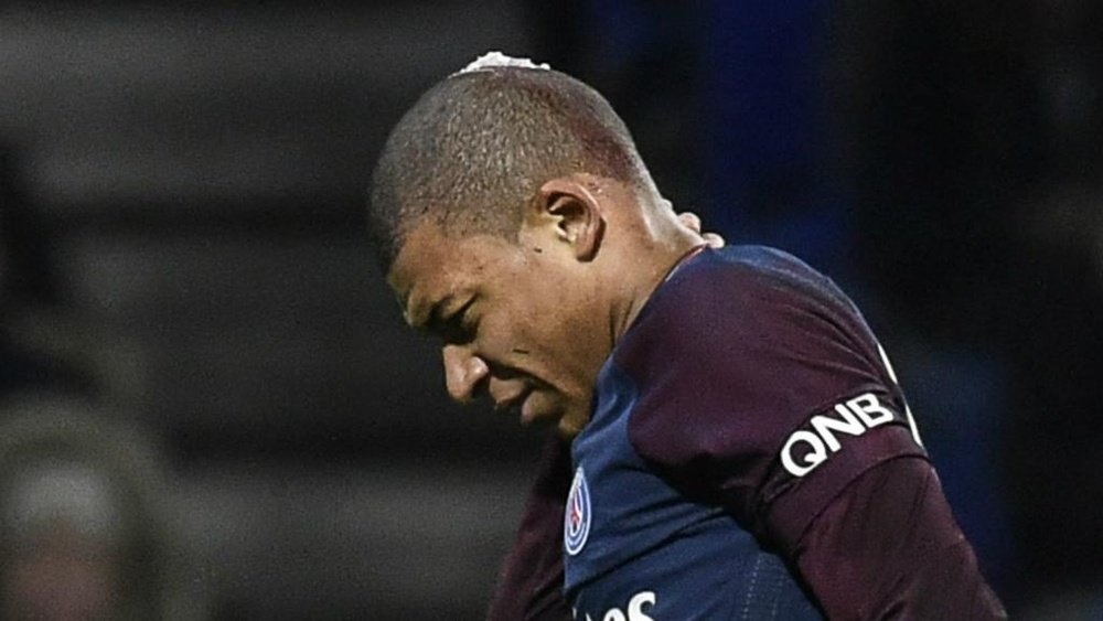 Mbappe did not suffer a serious injury against Lyon. GOAL