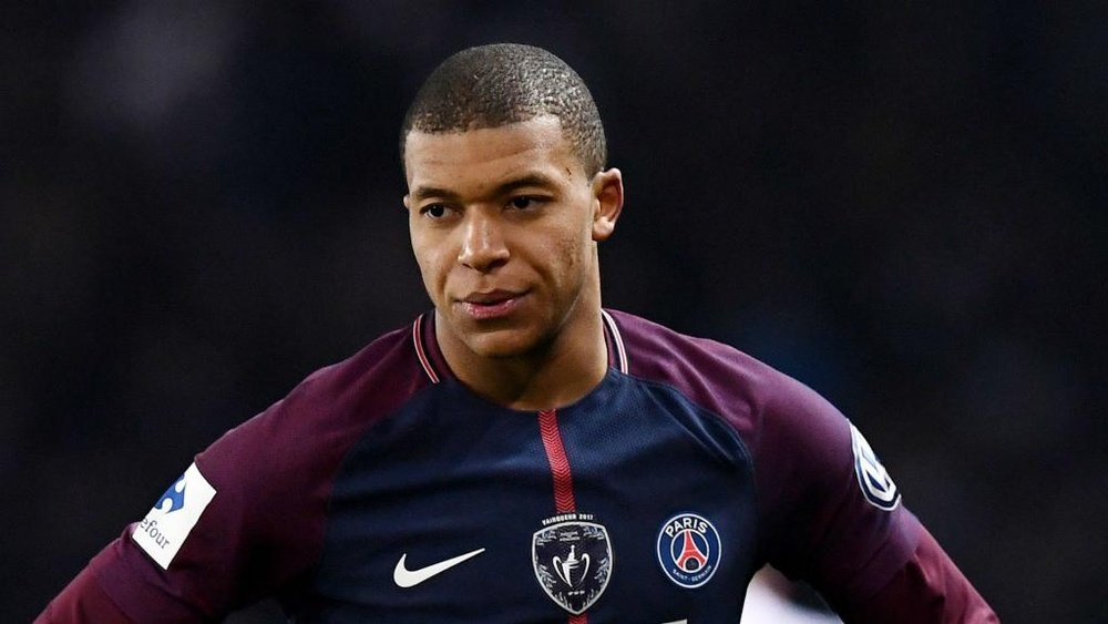 Mbappe leapt to the defence of his manager. GOAL