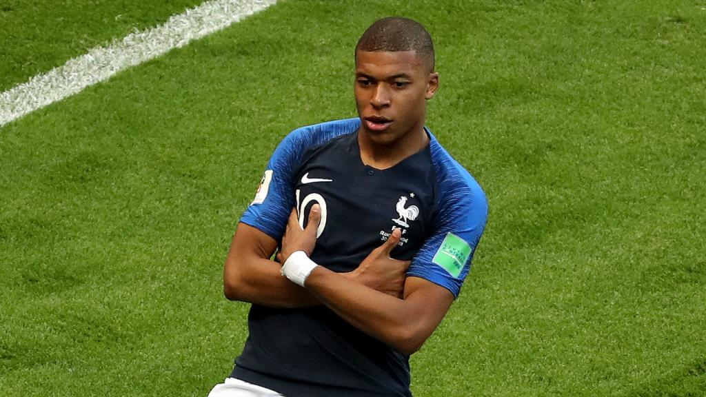 Mbappe's best stats at 20 years old