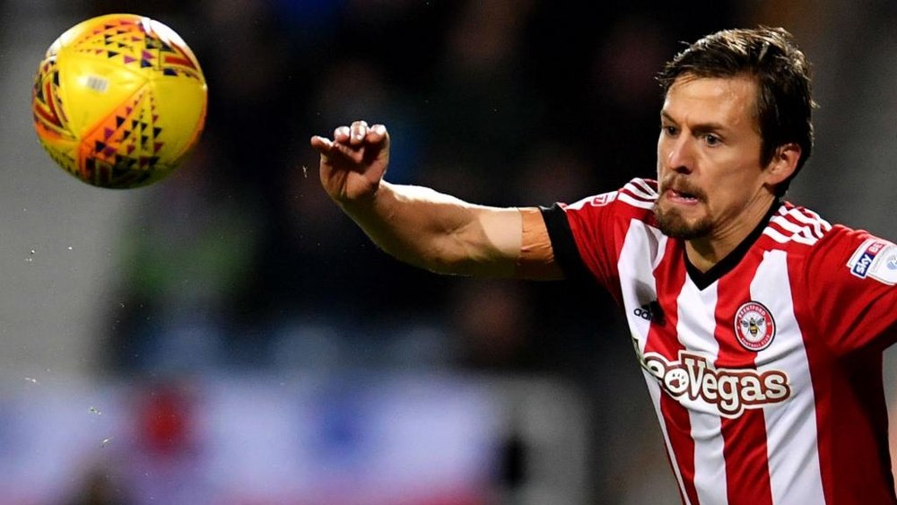 Vibe scored twice to give Brentford victory over Norwich. GOAL