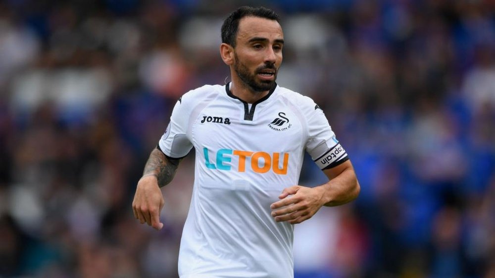 Leon Britton will hang his boots up at the end of the season. GOAL