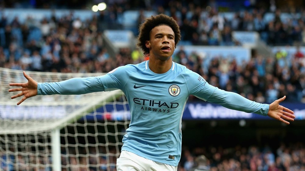 Sane was buoyed by some words of wisdom from Pep Guardiola. GOAL
