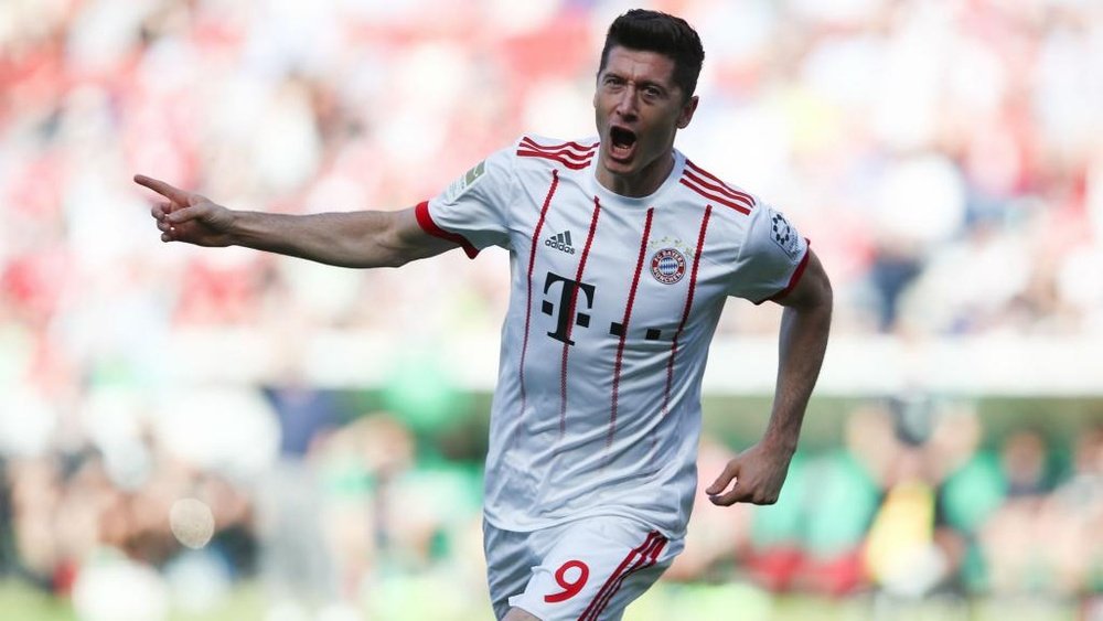 Lewandowski has been heavily linked with a move to Real Madrid. GOAL