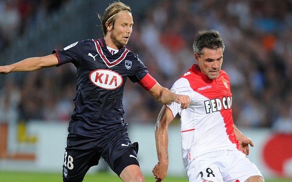 Jaroslav Plasil lors d'un match de Ligue 1 entre Bordeaux et Monaco. AFP