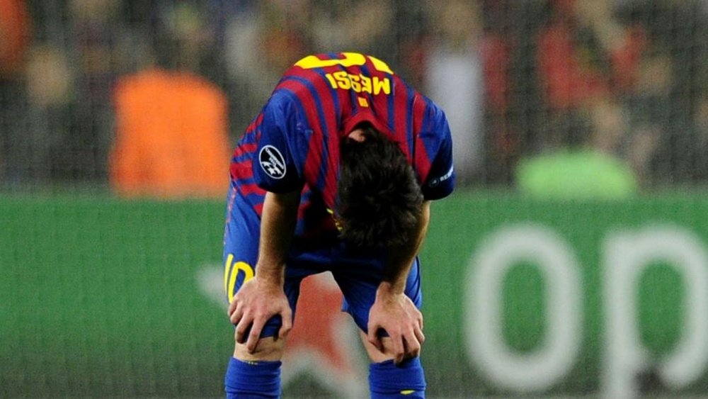 Messi has struggled to find the back of the net against Chelsea. GOAL