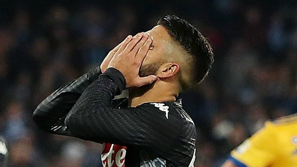 Insigne is out of Napoli's Champions League match against Feyenoord on Wednesday. GOAL