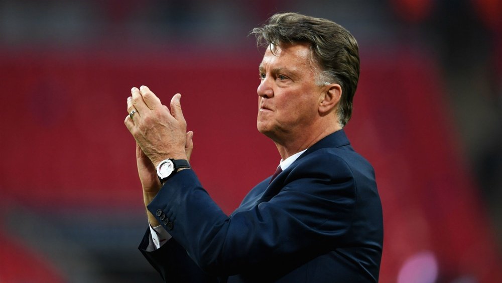 Louis van Gaal has not yet had any contact with Everton about the vacant managerial position. GOAL