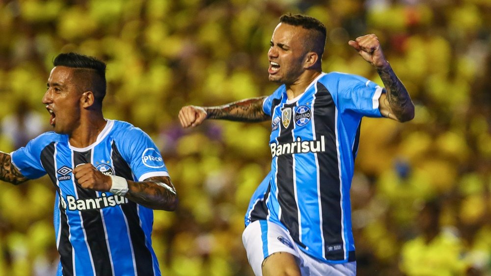 Luan: 3º maior artilheiro do Grêmio na Liberta. Goal