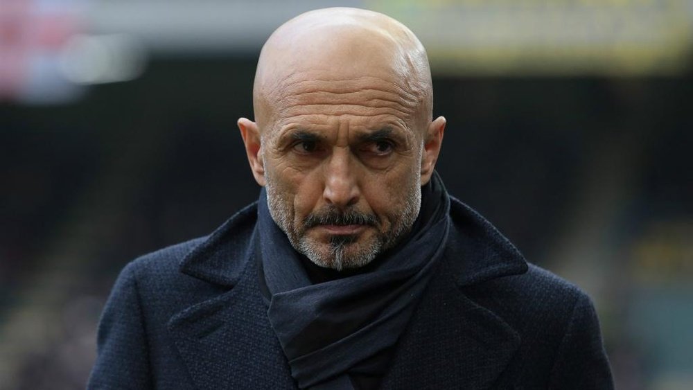 Spalletti is under increasing scrutiny after a poor run of results. GOAL