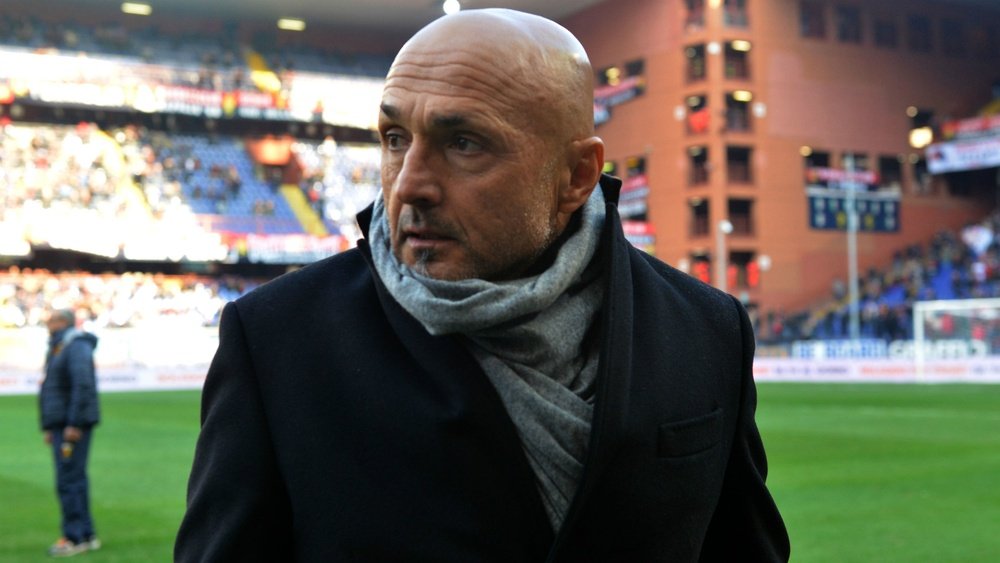 Luciano Spalletti says his focus is on beating Villarreal again. AFP