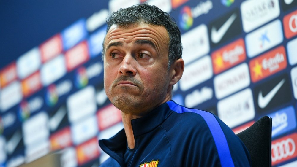 Luis Enrique bluntly said he doesn't care about the Monchengladbach match. Goal
