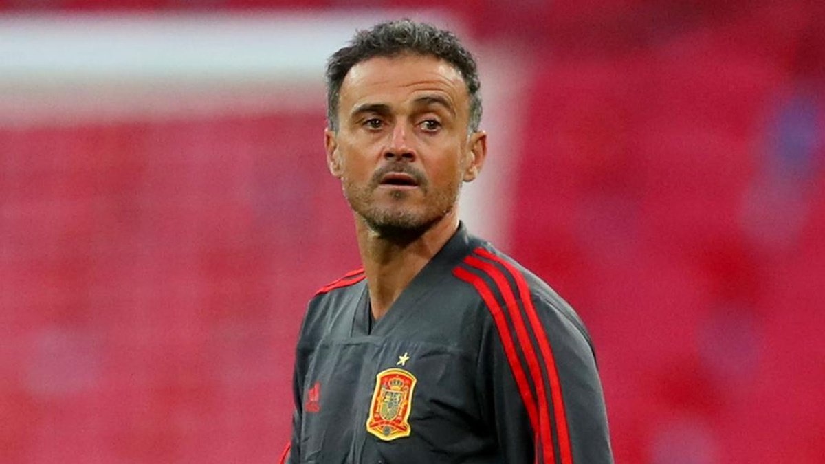 Spain coach Luis Enrique 'looking on the bright side'