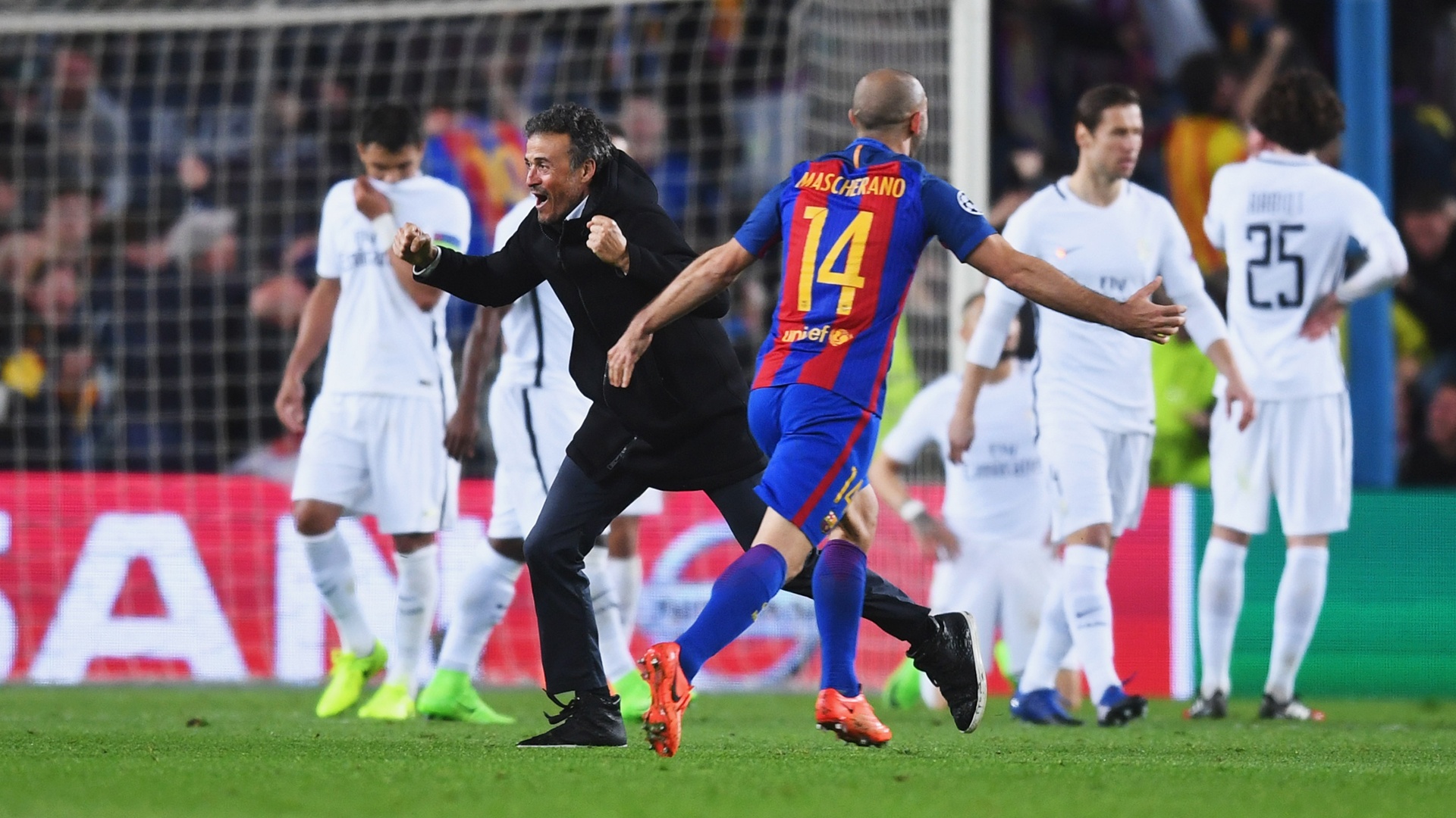 Luis Enrique hails Barcelona's relentless belief after miraculous comeback