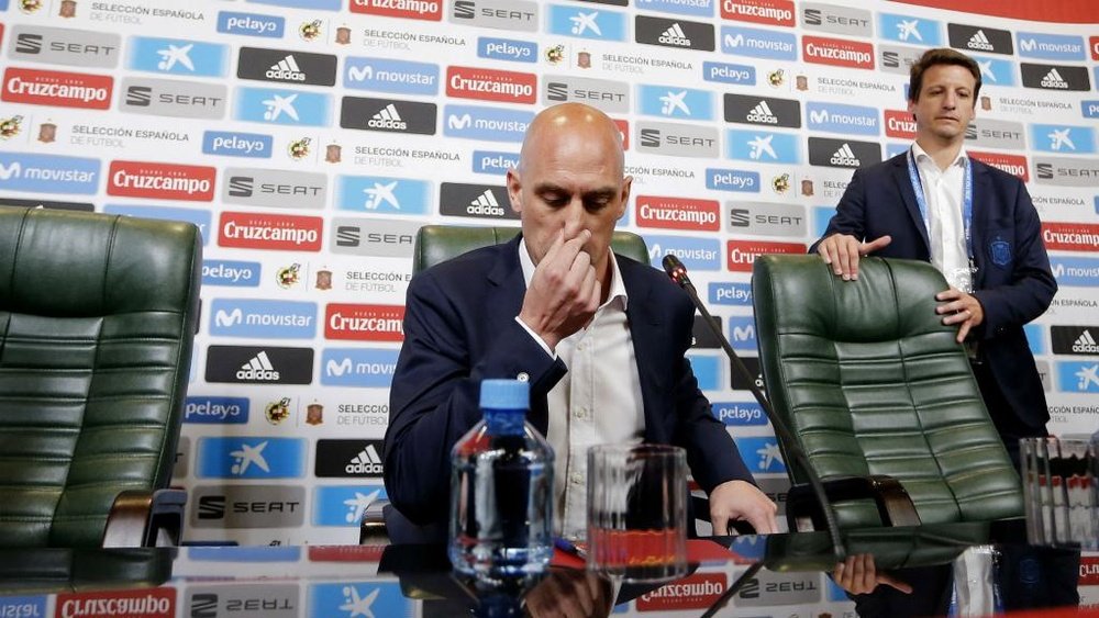 Rubiales announced Lopetegui's departure on Wednesday. GOAL