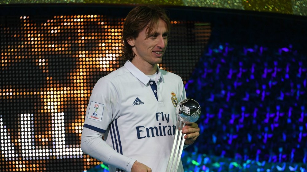 Luka Modric during an event. Goal