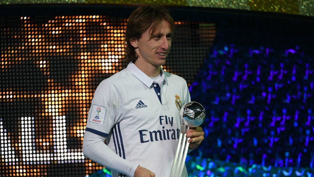 Luka Modric during an event. Goal