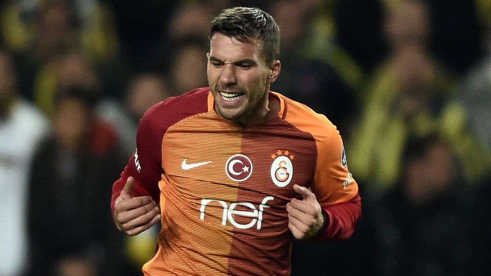Lukas Podolski might depart Galatasaray after scoring five goals in the last match. Goal