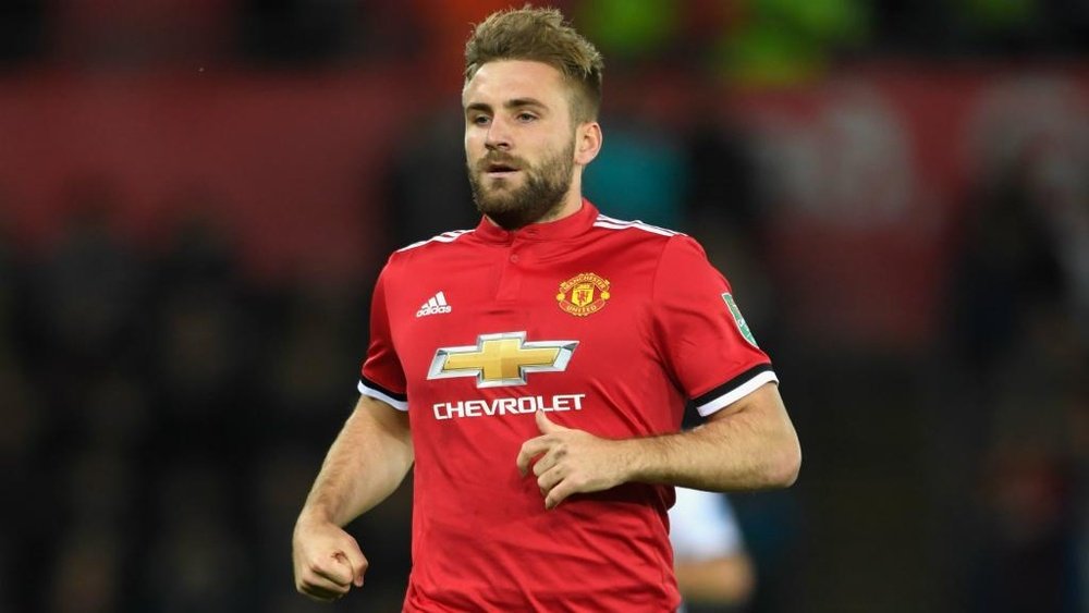 Shaw has been given his first start of the season for Manchester United. GOAL
