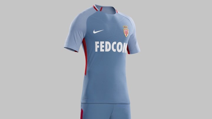 L'AS Monaco dévoile son maillot extérieur pour la prochaine saison