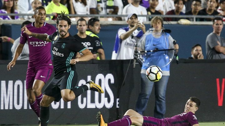Guardiola atropela o Real Madrid em jogo de pré-temporada