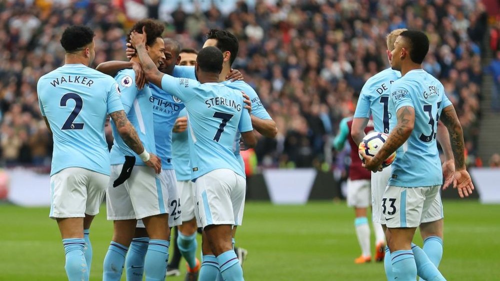 City have hit a century of goals this season. GOAL