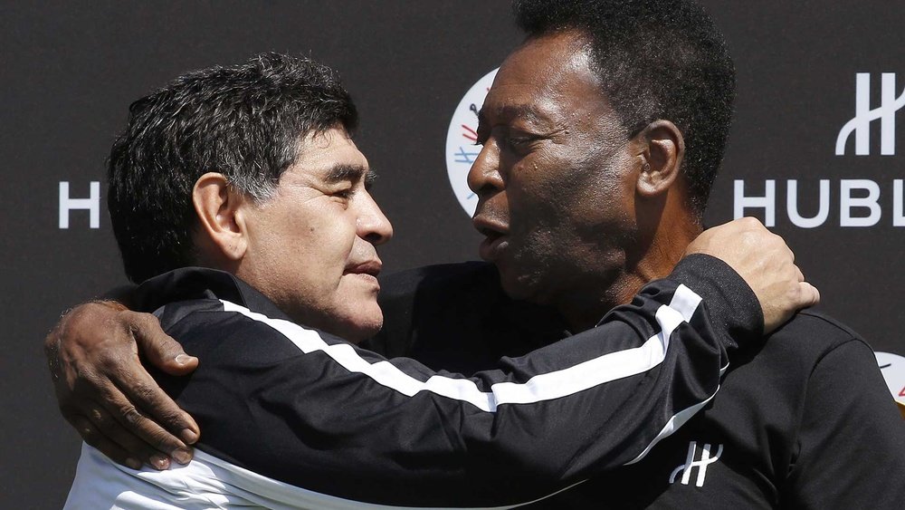 Pelé não entende críticas de Maradona. Goal